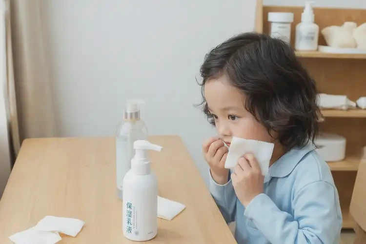 小兒肚子上長濕疹能夠徹底治愈嗎(圖2)