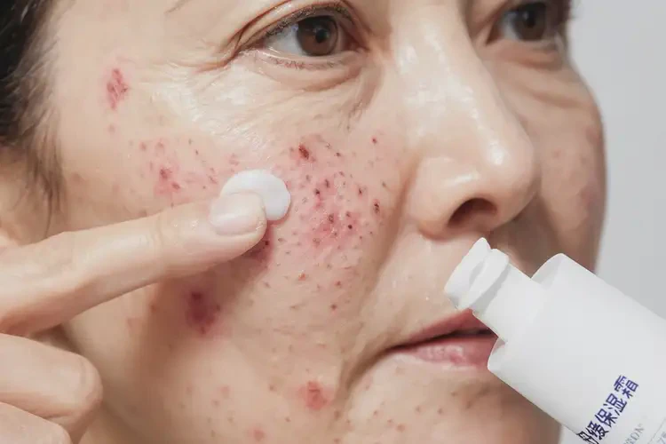 男性面部長(zhǎng)濕疹不管它會(huì)自己痊愈嗎(圖3)