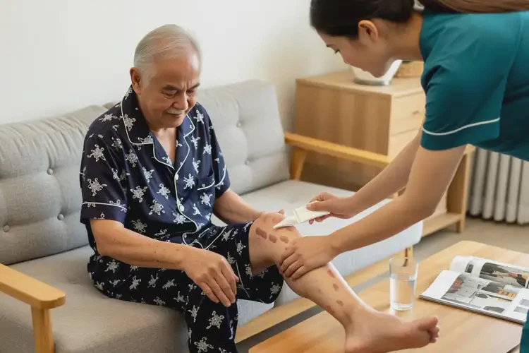 高齡老人全身起濕疹能不能根治(圖2)