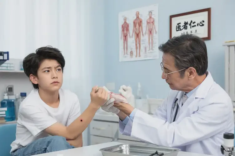 大學(xué)生手上起濕疹可以徹底自愈嗎(圖1)