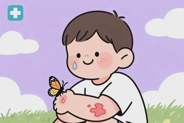 小兒手臂經(jīng)常起濕疹不管它會自己痊愈嗎(圖1)