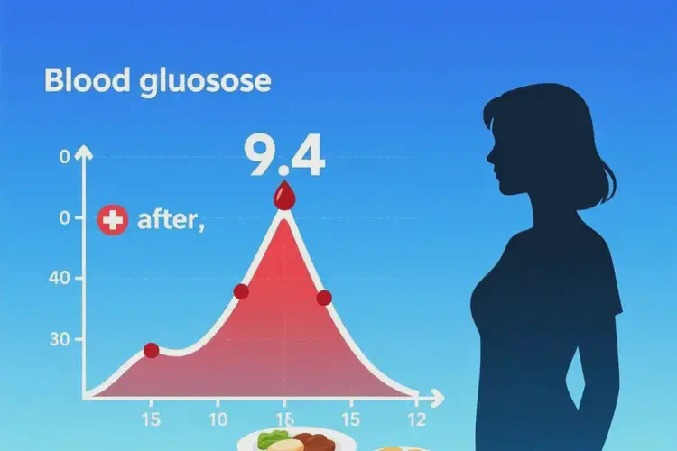 女人中餐血糖9點4是糖尿病嗎(圖1)