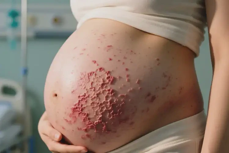 孕婦肚子容易起濕疹可以徹底自愈嗎(圖1)