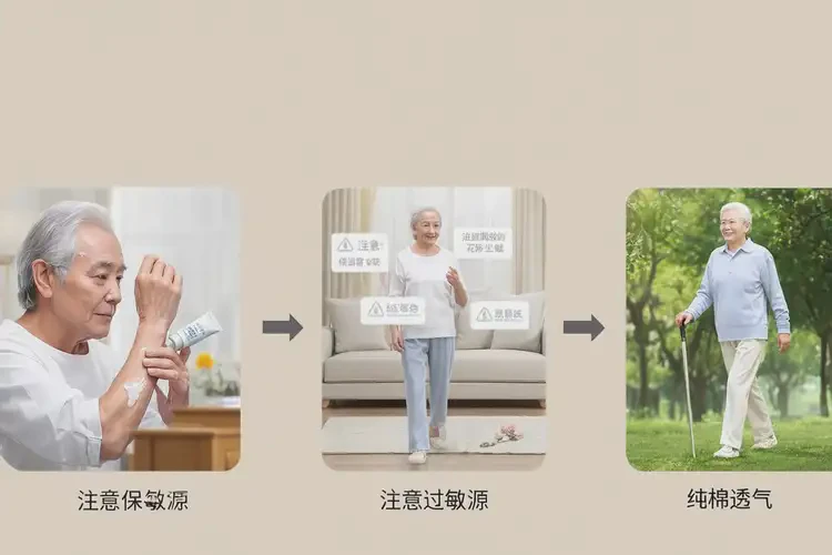 高齡老人四肢經(jīng)常起濕疹可不可以徹底自愈(圖1)