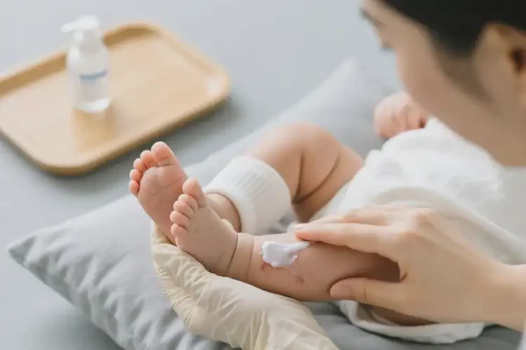 嬰幼兒臉上容易起濕疹能夠徹底治愈嗎(圖2)