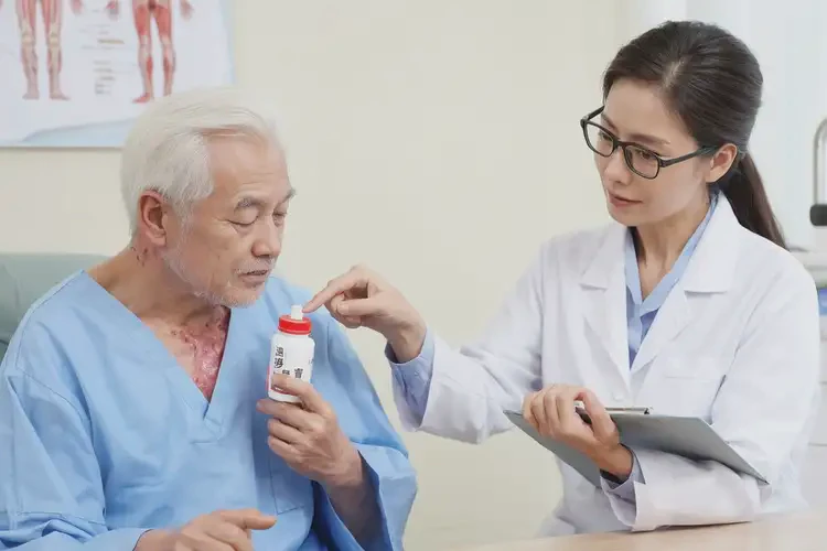 老人脖子出現(xiàn)濕疹可不可以徹底自愈(圖4)