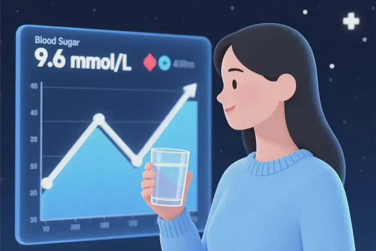 女人晚上血糖9點6是糖尿病嗎(圖4)