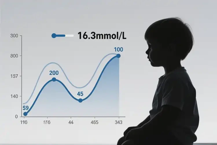小孩早上血糖16點3是糖尿病嗎(圖1)