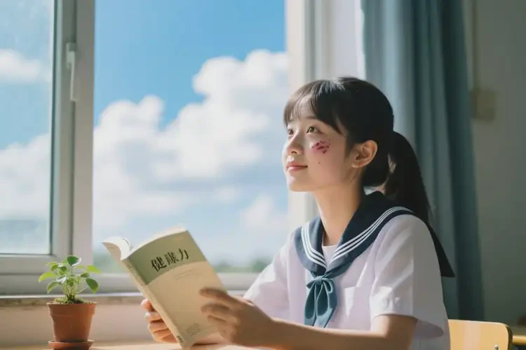 中學(xué)生面部經(jīng)常長(zhǎng)濕疹能徹底自愈嗎(圖1)