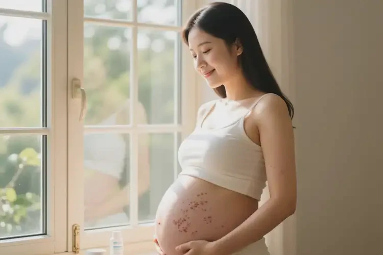 孕婦肚子經(jīng)常起濕疹能徹底自愈嗎(圖1)