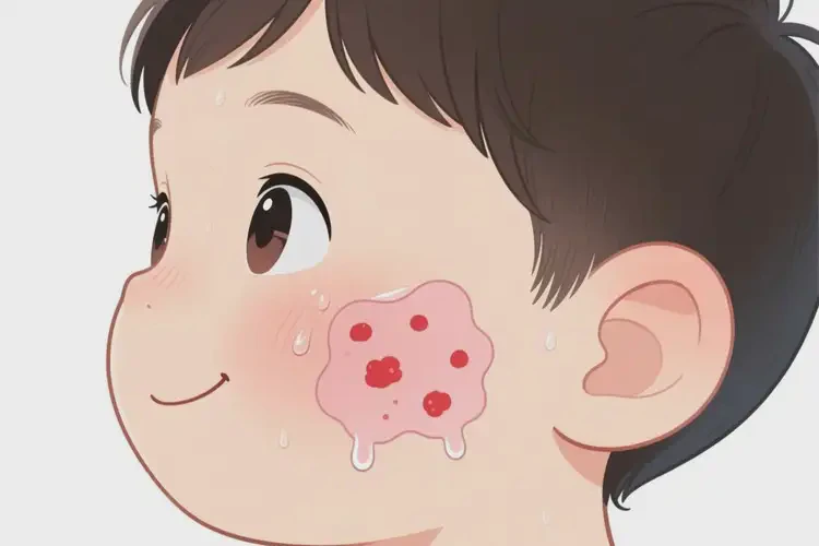 兒童臉上出濕疹能靠自己自愈嗎(圖3)
