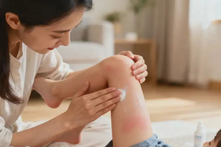 少兒小腿上有濕疹可不可以徹底自愈(圖2)