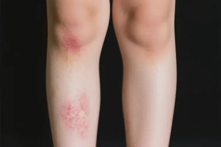 青少年小腿偶爾起濕疹可以徹底自愈嗎(圖2)