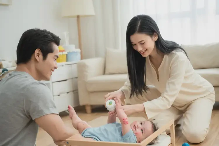 婴幼儿手臂容易长湿疹能彻底自愈吗(图1)