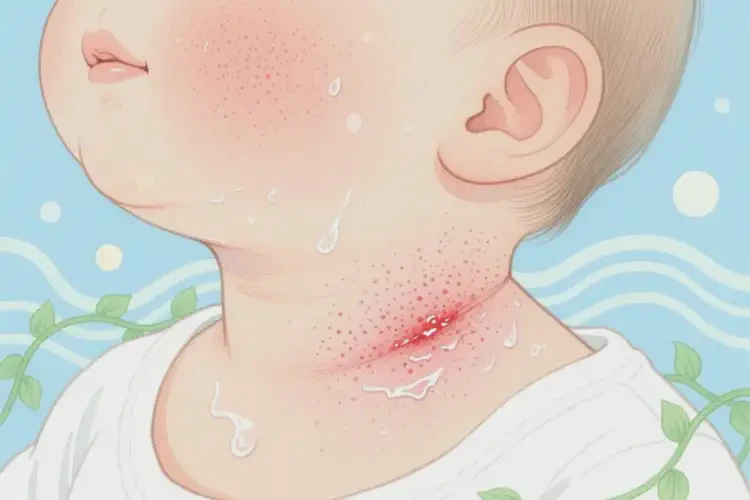 寶寶脖子上經(jīng)常起濕疹不管它會自己自愈嗎(圖1)