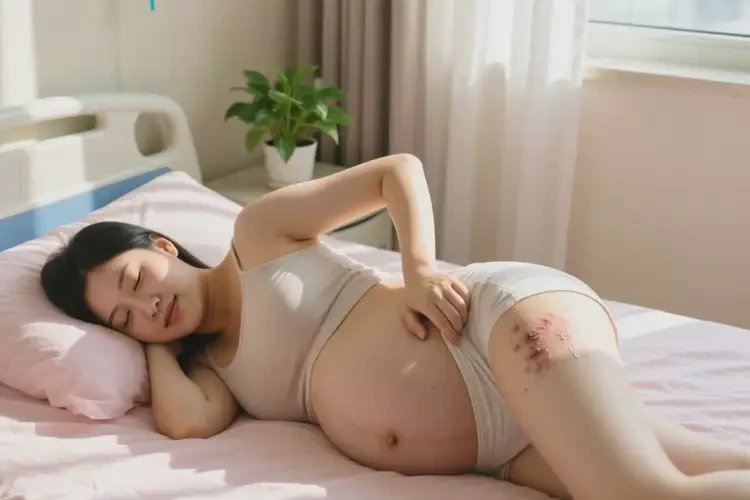 孕婦屁股上經(jīng)常長濕疹能靠自己自愈嗎(圖3)