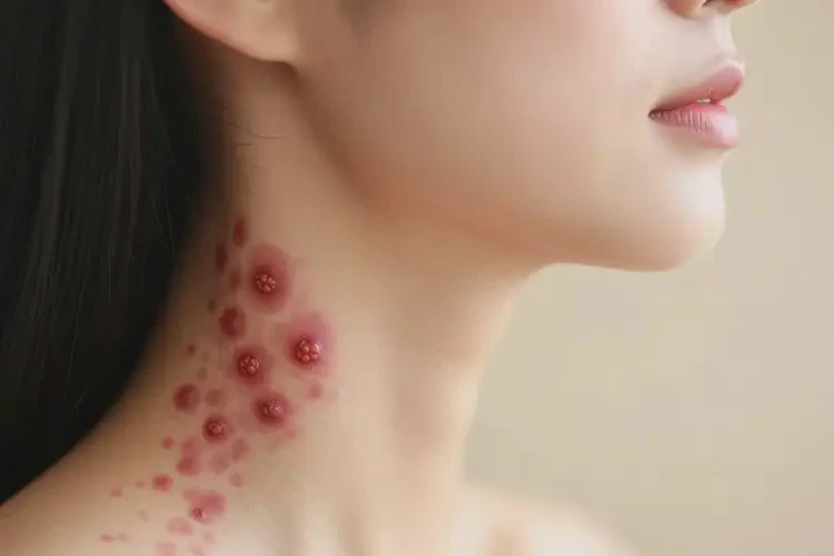 女人脖子偶爾起濕疹可不可以徹底自愈(圖4)