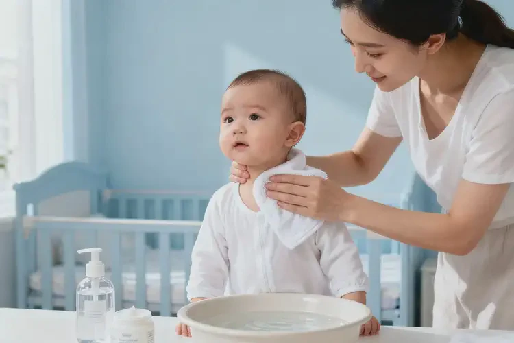 嬰兒脖子上出濕疹能夠徹底治愈嗎(圖3)