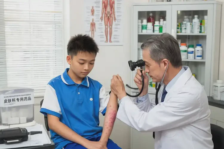 中學生身上經(jīng)常起濕疹不管它會自己自愈嗎(圖3)