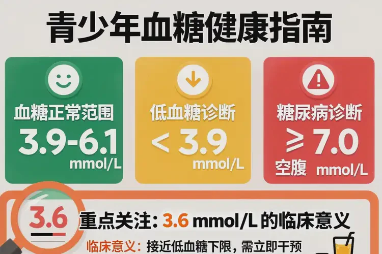 青少年早上血糖3點(diǎn)6是糖尿病嗎(圖1)