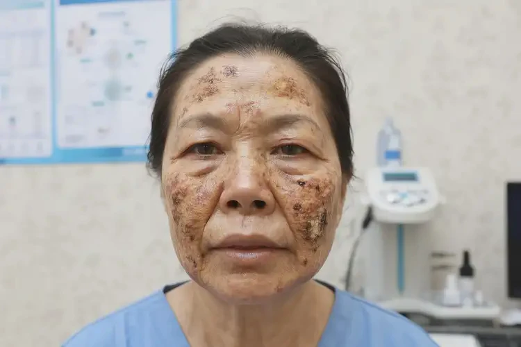 女生全身長(zhǎng)濕疹不管它會(huì)自己自愈嗎(圖2)