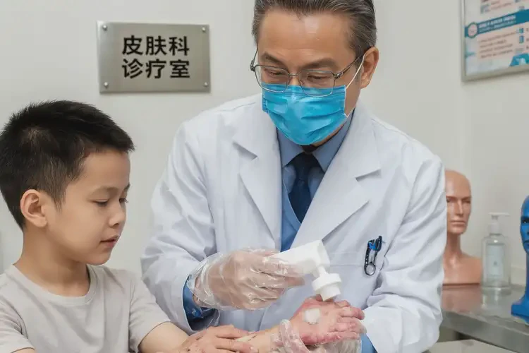 孩子手上出現(xiàn)濕疹能靠自己自愈嗎(圖2)