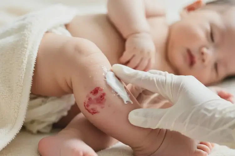嬰兒大腿容易長濕疹不管它會自己好嗎(圖3)