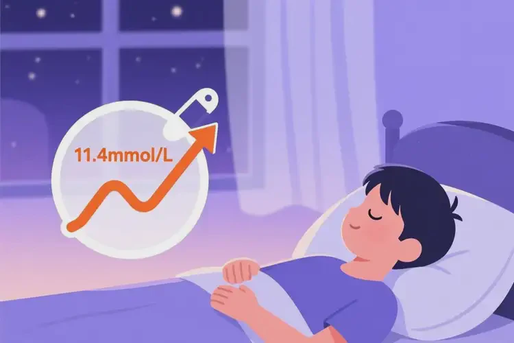青少年睡前血糖11點4是糖尿病嗎(圖3)