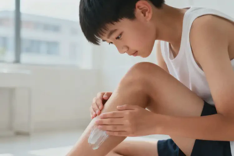 中學(xué)生小腿出濕疹可以徹底自愈嗎(圖3)