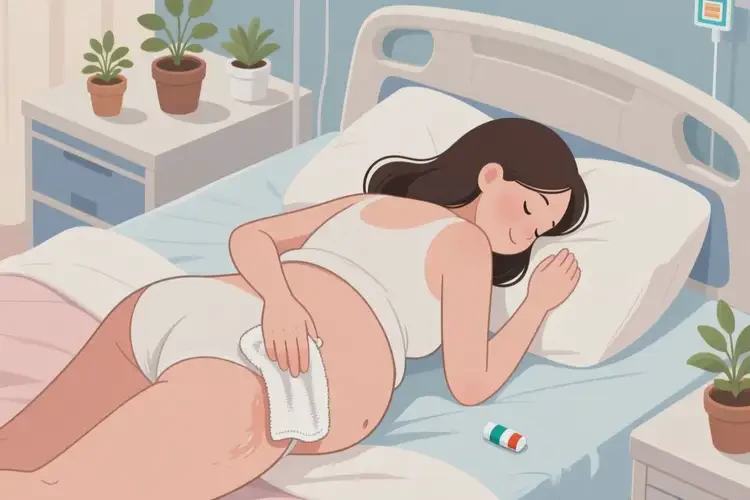 孕婦屁股長濕疹不管它會自己好嗎(圖1)