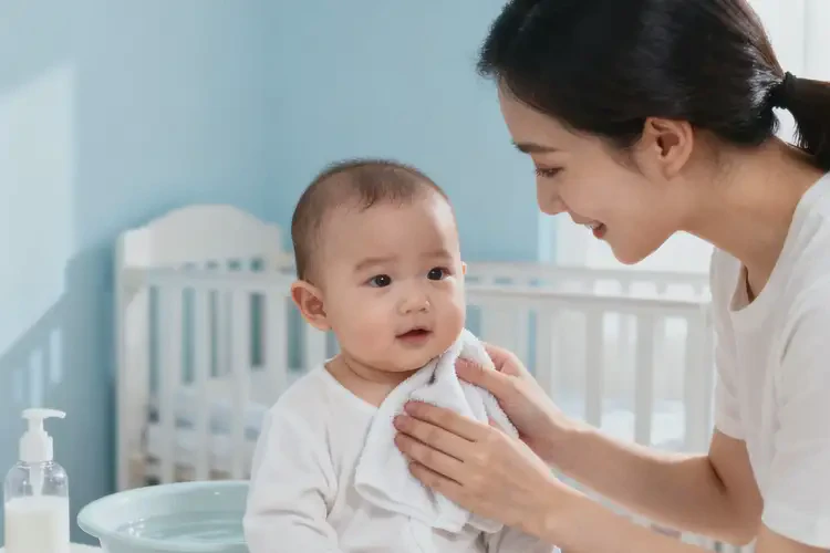 嬰兒脖子上出濕疹能夠徹底治愈嗎(圖1)