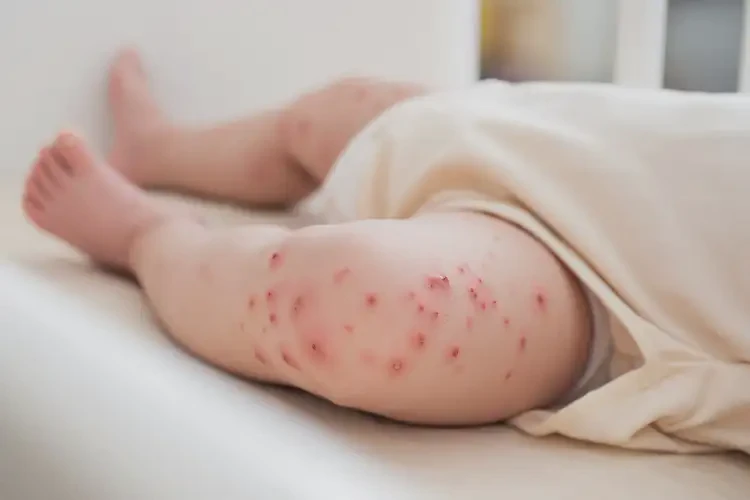 新生兒大腿起濕疹可以徹底自愈嗎(圖4)