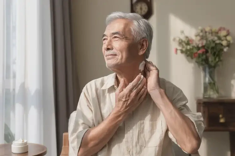 老人脖子上容易起湿疹可不可以彻底自愈(图3)