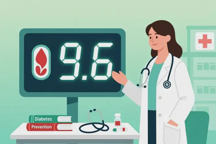 女人晚上血糖9點6是糖尿病嗎(圖1)