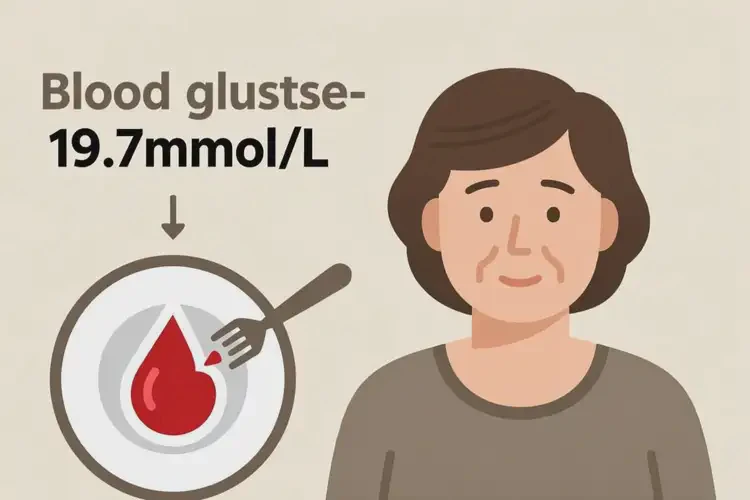 中年人餐后血糖19点7是糖尿病吗(图2)