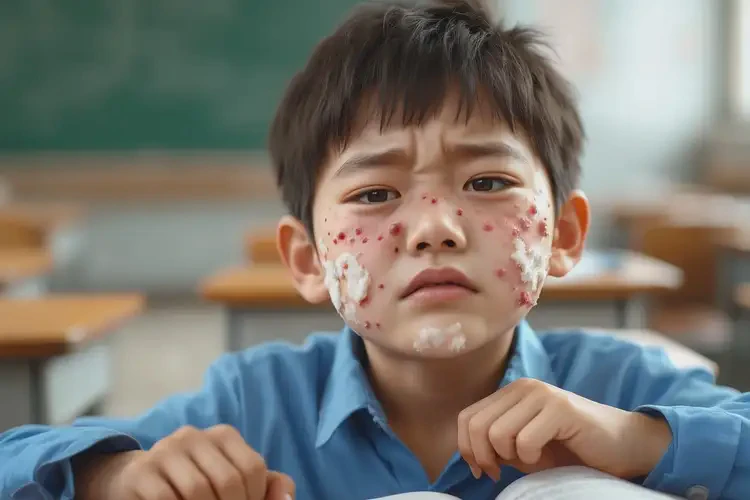 小學(xué)生臉上經(jīng)常長濕疹能不能徹底自愈(圖4)