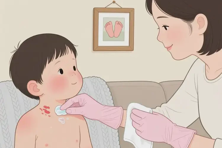 孩子脖子經(jīng)常起濕疹可以徹底自愈嗎(圖3)