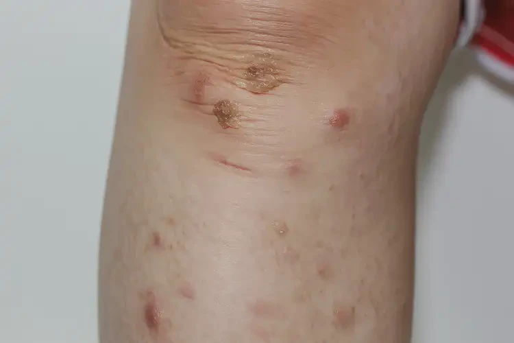 小孩身上起濕疹能靠自己自愈嗎(圖2)