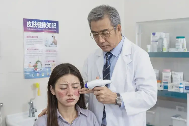 男人面部偶爾長濕疹可以徹底自愈嗎(圖3)