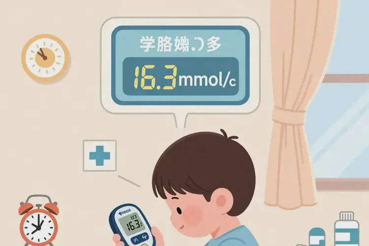 小孩早上血糖16點3是糖尿病嗎(圖2)