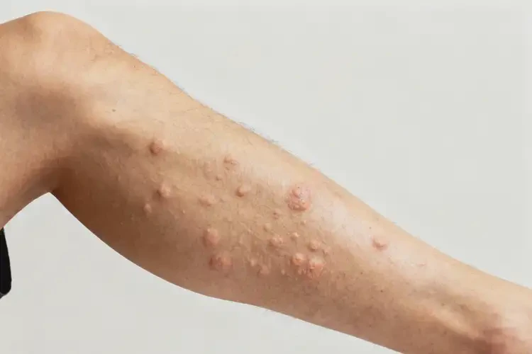 男人小腿上長濕疹不管它會自己痊愈嗎(圖3)