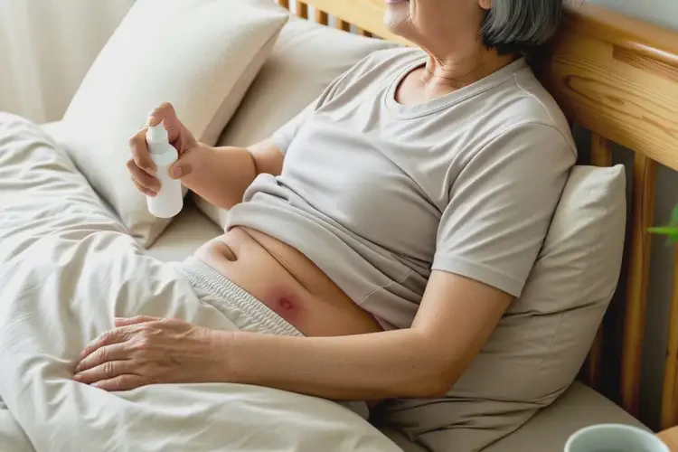 高齡老人肚子出現(xiàn)濕疹能不能根治(圖3)