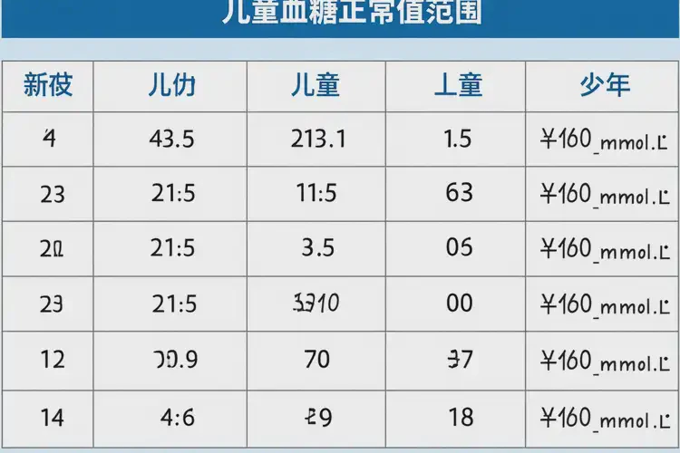 小孩早上空腹血糖3點9是怎么回事(圖4)