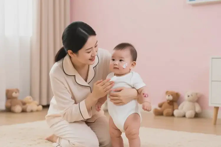 嬰幼兒臉上容易起濕疹能夠徹底治愈嗎(圖4)