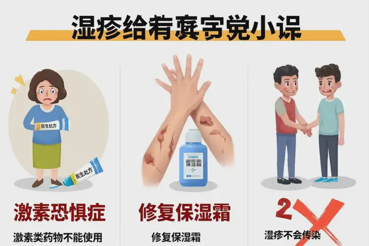 男生小腿上有濕疹能夠徹底治愈嗎(圖1)