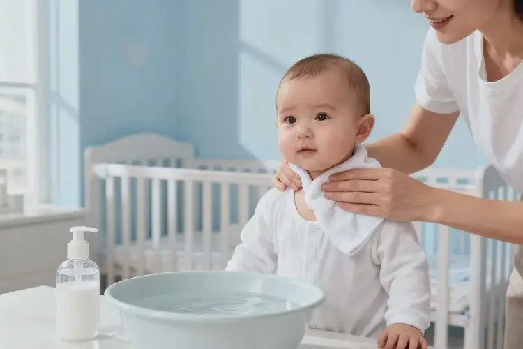 嬰兒脖子上出濕疹能夠徹底治愈嗎(圖4)