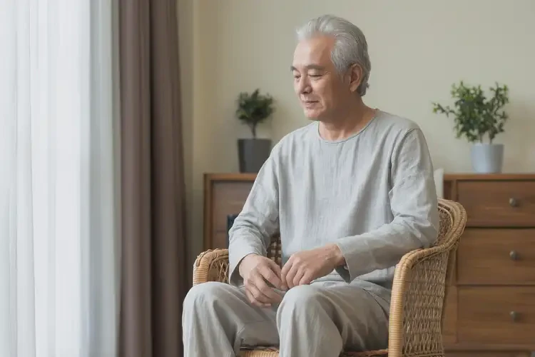 高齡老人大腿上有濕疹不管它會(huì)自己自愈嗎(圖1)