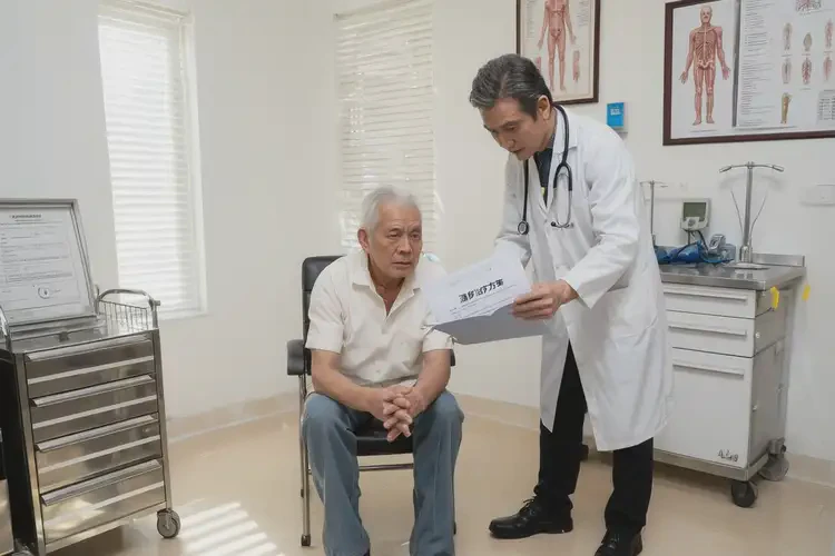 老年人四肢出现湿疹不管它会自己痊愈吗(图1)