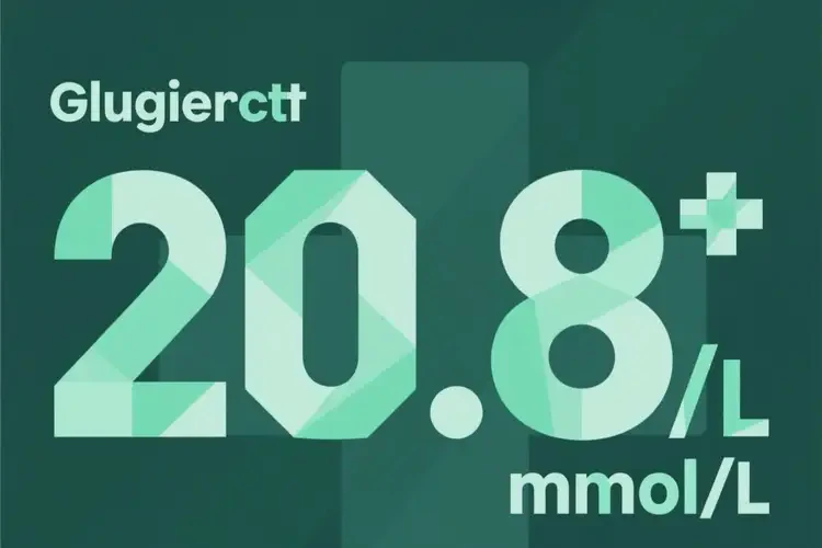 中年人晚餐血糖20点8是糖尿病吗(图1)