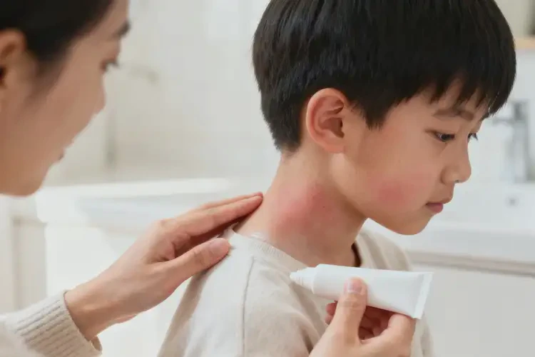 小學(xué)生脖子上出濕疹可不可以徹底自愈(圖3)